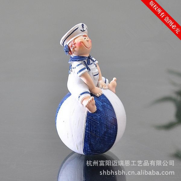 树脂玩偶 地中海风格 可爱 家居摆饰 批发 家居摆件 MA12027A/B详情31