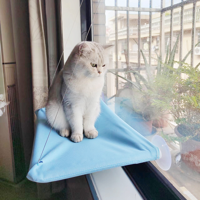 Cat hammock hanging bed suction cup type cat bed, all-season suitable cat hammock pic 2