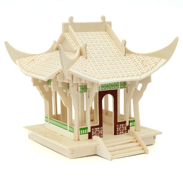 KX920 Forest Hut Waterwheel Hut Forest Hut Model diy Handcrafted Assembly Model pic 4