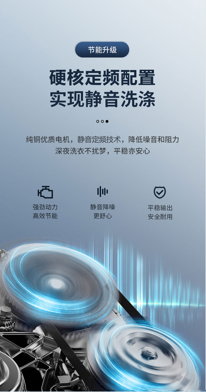 洗衣机全自动小型洗衣机家用波轮洗衣机宿舍大容量洗脱一体机1详情8