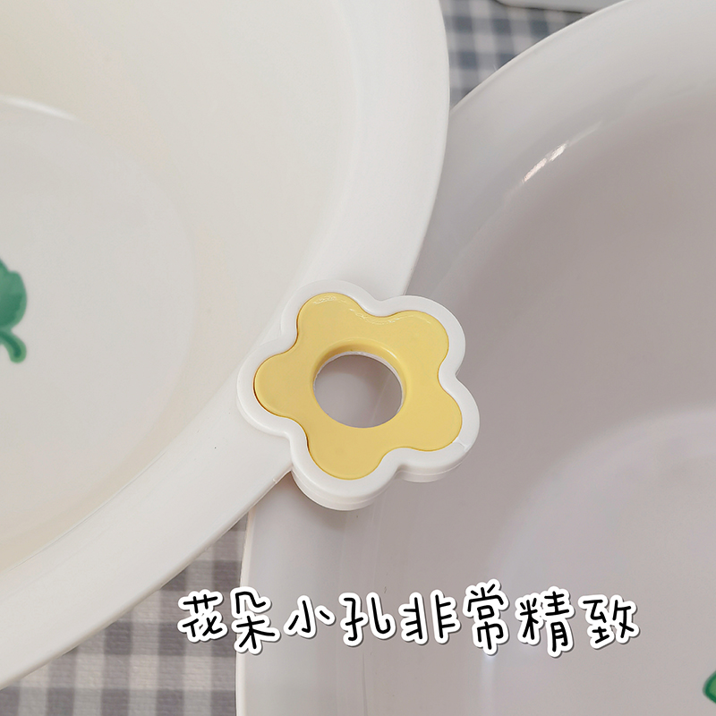 70YF Korean-style thickened small basin, household small washbasin, plastic pic 13