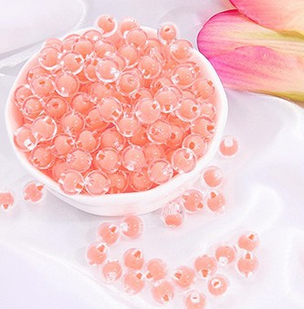 AB colored beads, middle beads, inner beads, round beads, color-coated acrylic beads, homemade necklace accessories, diy handcrafted beading materials pic 12