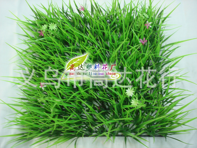 Yiwu factory direct sales, wholesale of artificial tall seedling lawns, artificial turf plastic 60*40cm, densified and thickened pic 6