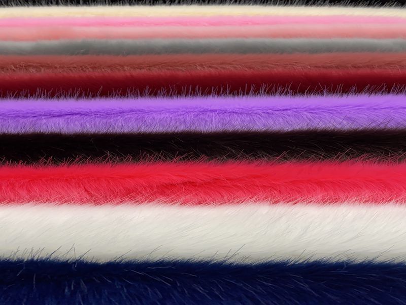 Artificial fur fabric vests, fashion faux fur fabric toys, pom-pom scarves, gloves, little fox plush pic 3