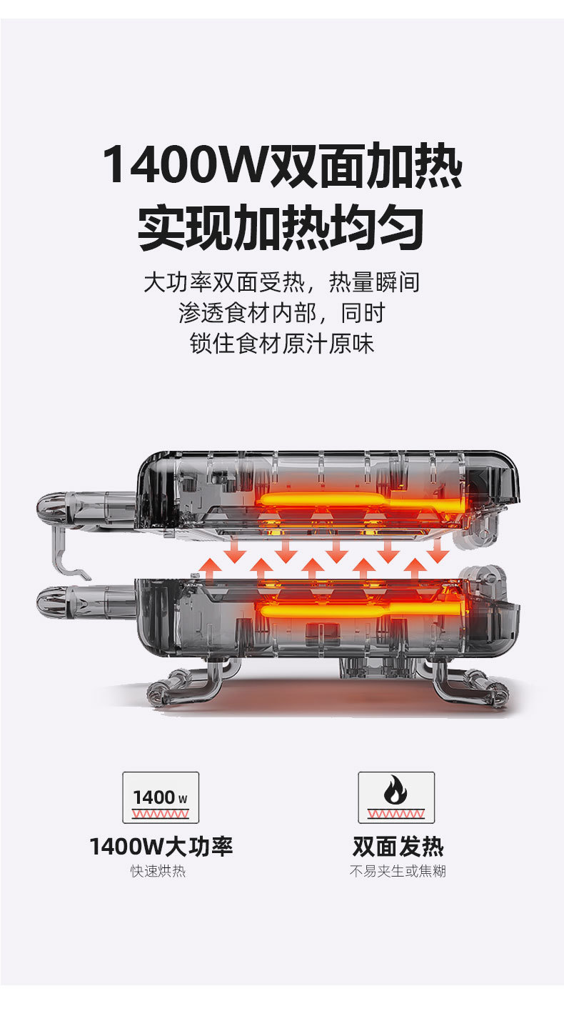 Cross-border sokany711 cake machine, griddle, household pancake machine, nut-shaped cake machine pic 6