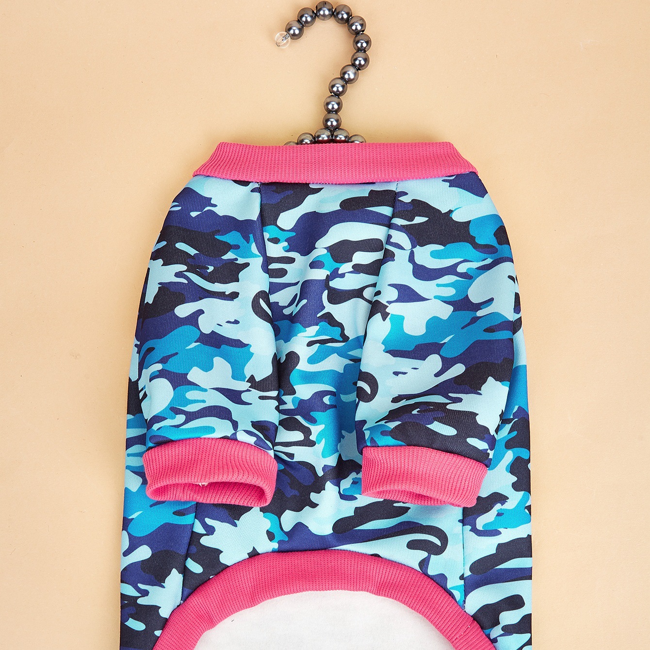 Maidi Spring and Autumn collection with thin fleece camouflage printed sweatshirts, pet dog clothing, Teddy bear, Golden Retriever autumn and winter pet clothing pic 3