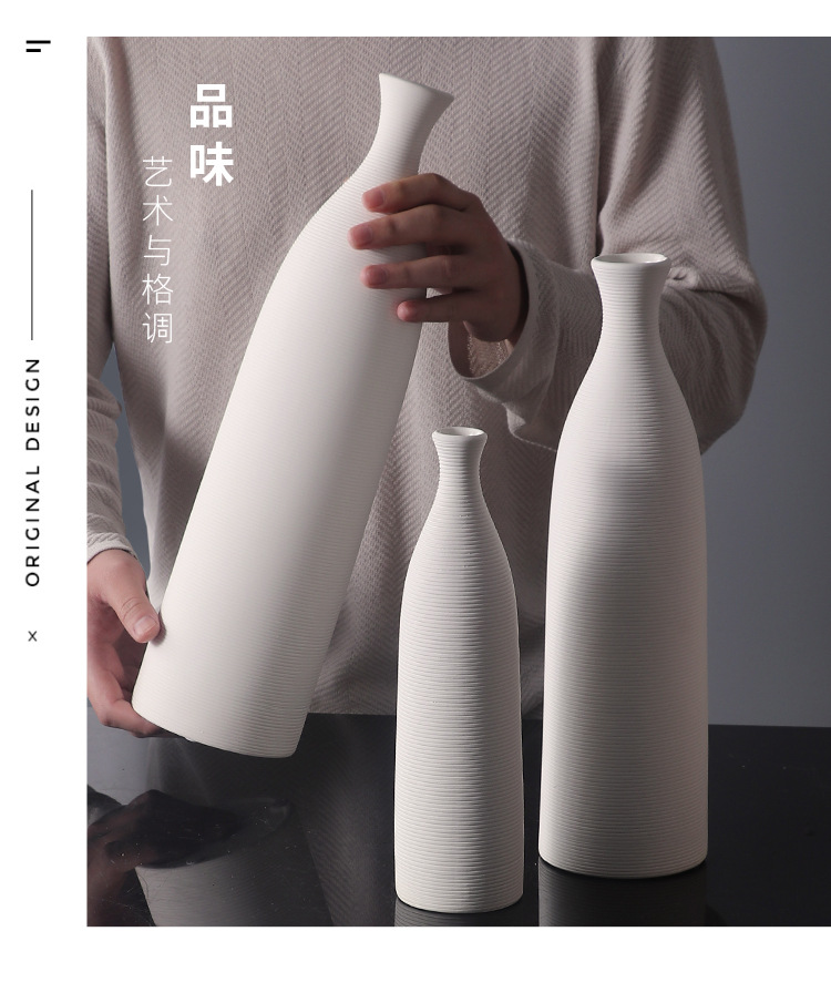 chinagoods vase ornaments, ceramic, Nordic creative, European style living room TV cabinet, simple and individual, colorful hydroponic flower vases pic 7