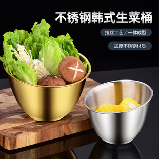 304 stainless steel plates, Korean barbecue plates, round trays, Western barbecue plates, high appearance level bone plates wholesale pic 9