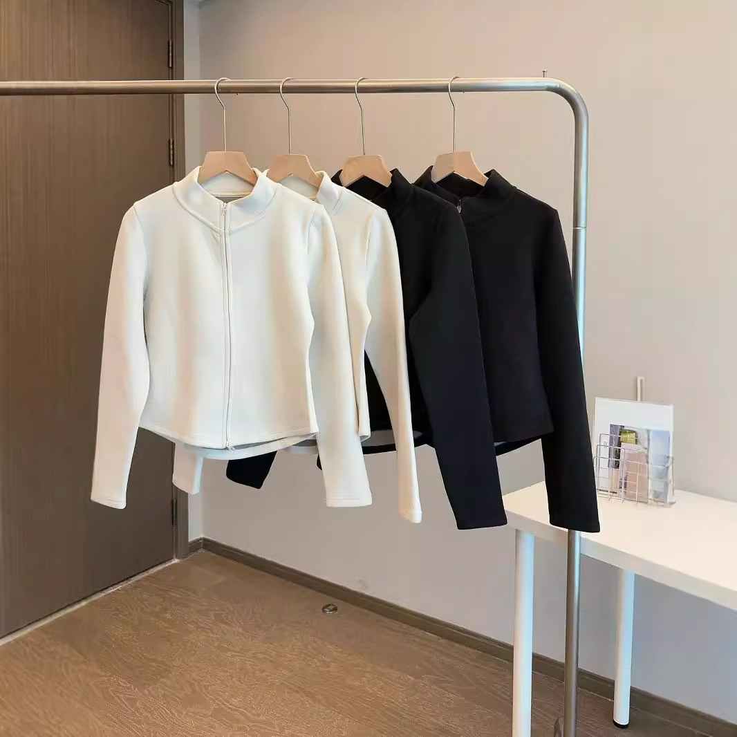 女装韩系高品质加厚高腰镰刀裤 显瘦百搭山本阔腿香蕉裤 代发详情34