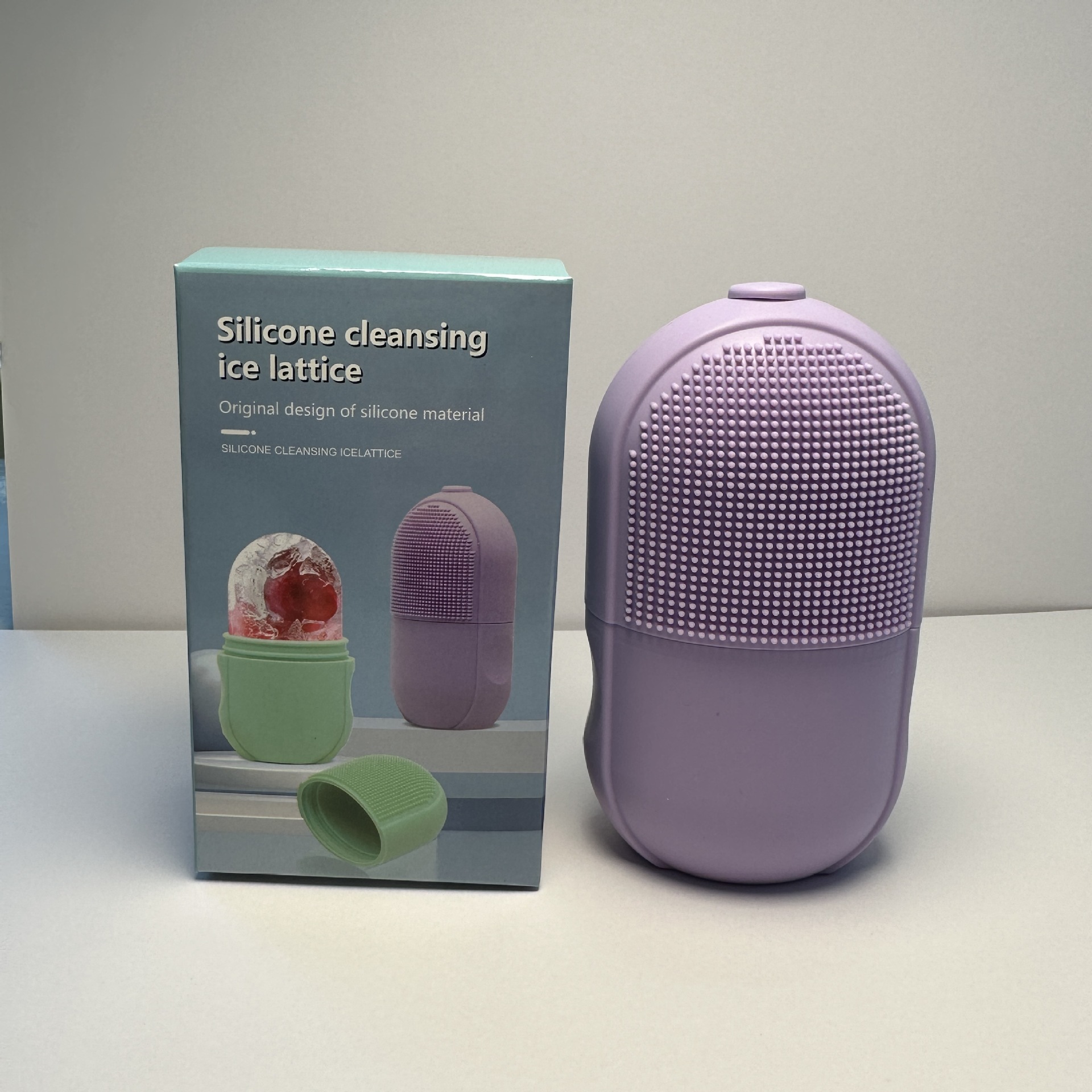 硅胶洁面仪硅胶敷脸冰格硅胶冰球敷脸冰格面部冰球硅胶冰敷洁面仪详情3