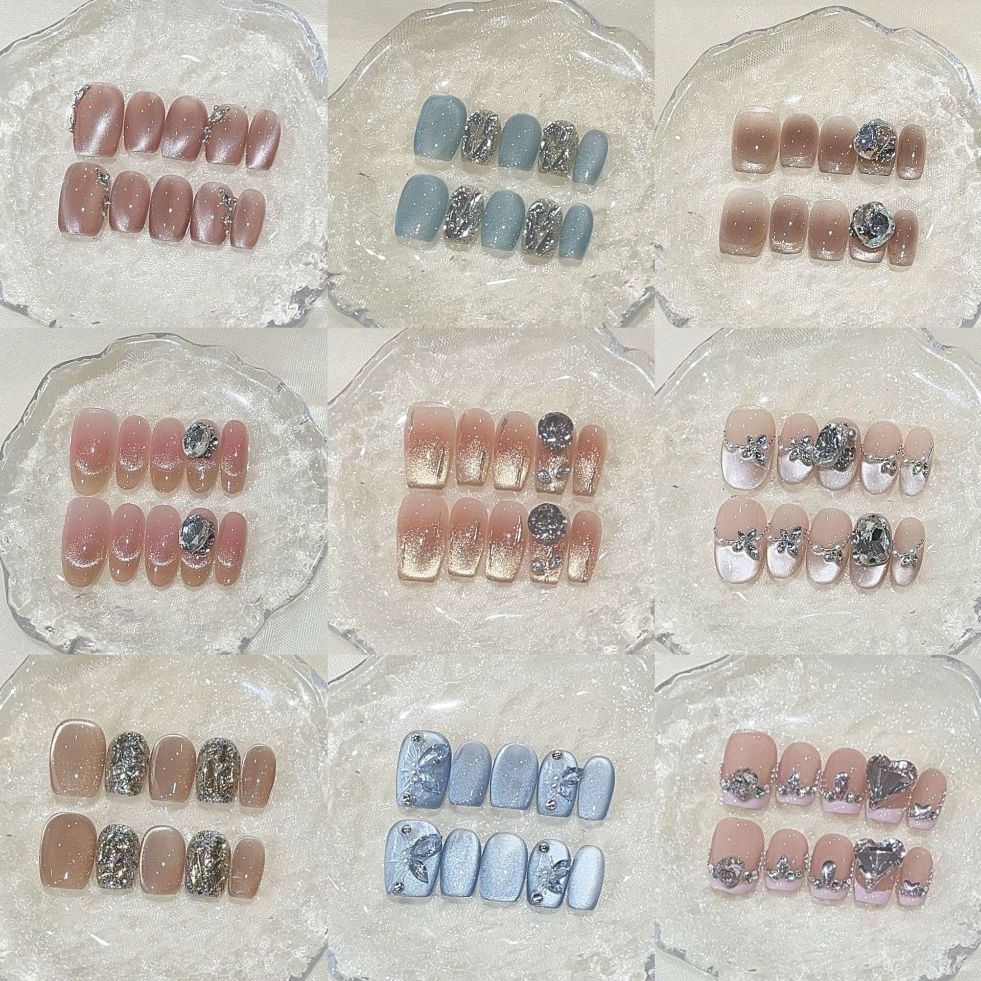 【 Daily Short Nails Series 】 A collection of daily short nails worn by hand from Taoxi Li Nail Salon pic 1