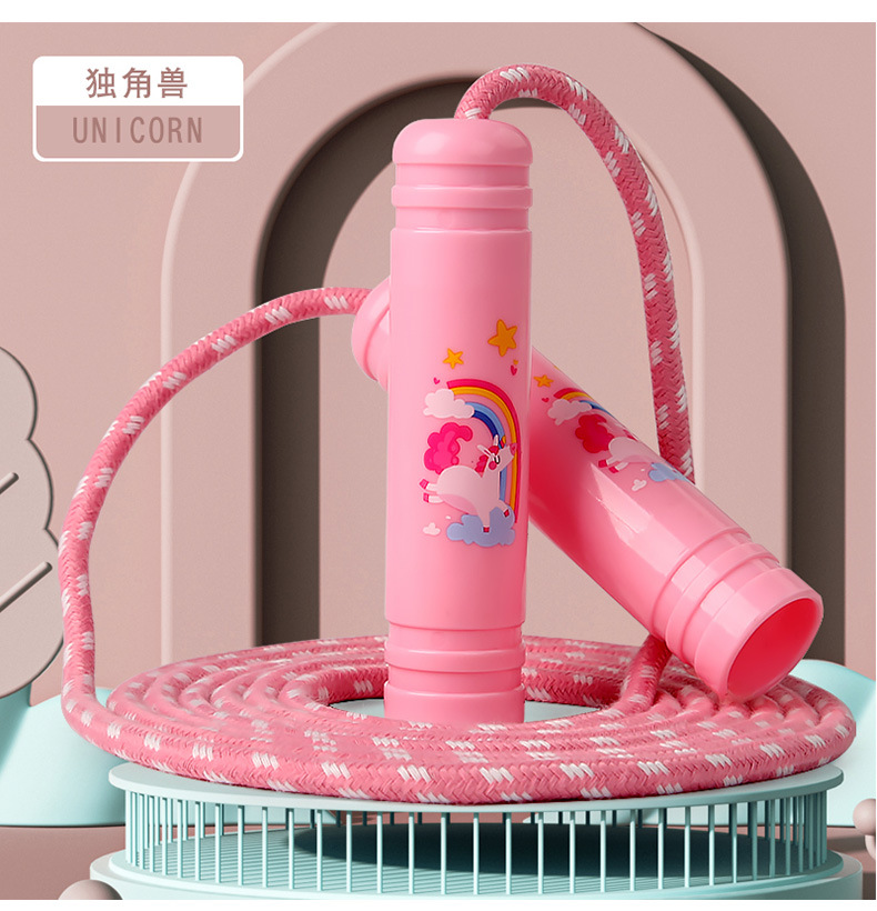 儿童跳绳幼儿园小学生宝宝运动绳耐磨不打结一年级初学者健身专用详情15