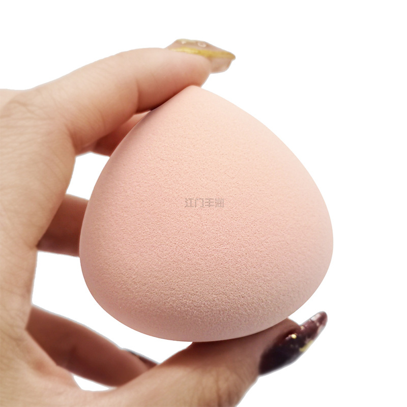 Peach-shaped non-latex skin-friendly, enlarged when soaked in water, dry and wet dual-purpose cosmetic eggs pic 7
