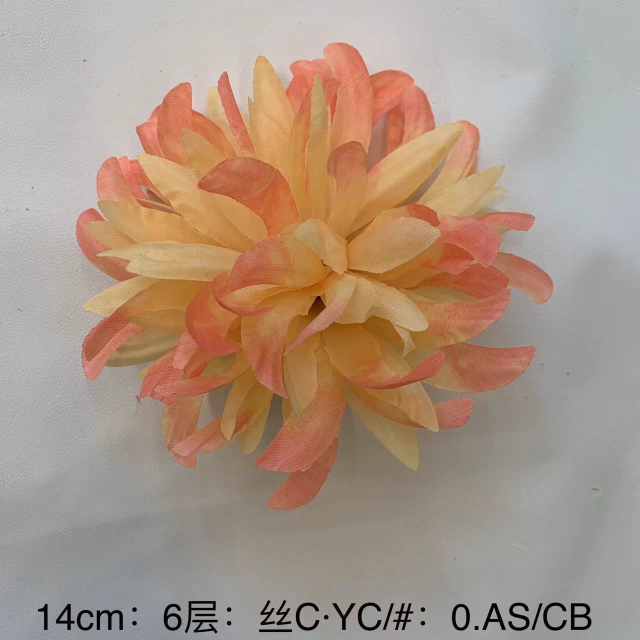 A comprehensive collection of artificial chrysanthemum flowers, peonies, cherry blossoms, tea roses, cheap and beautiful flower heads, carnations, artificial flower heads, and flower matching wholesale pic 31