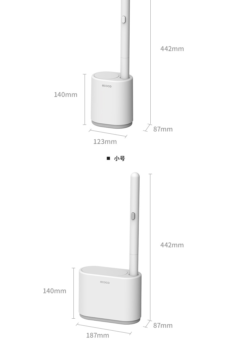 一次性马桶刷可抛上墙式家用洗厕所刷子海绵替换头套装带底座详情18