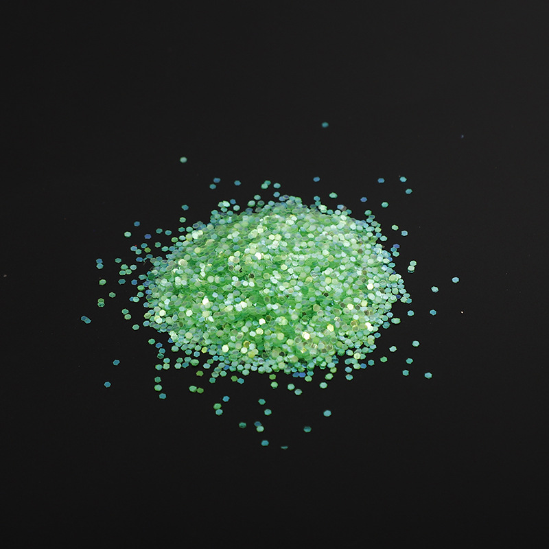 1/24 Iridescent Seven-Color Golden Onion Powder, Dazzling Glitter Powder, 1kg package, 1mm Seven-color Laser Powder, Nail sequins, High Gloss, waterproof pic 9