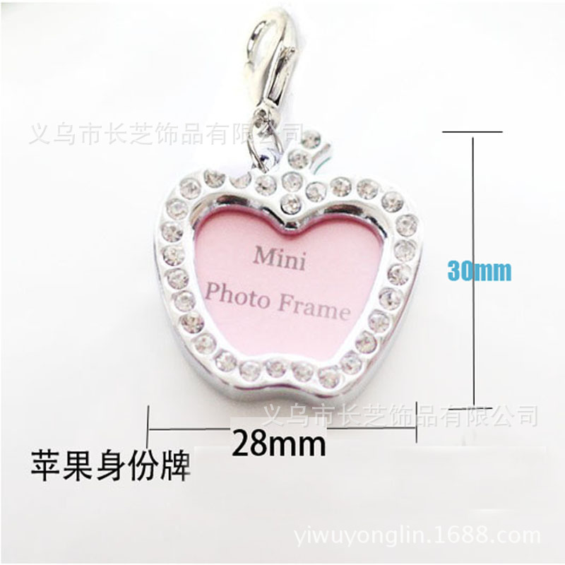 Factory direct supply of cross-border in-stock handwritten heart-shaped dog pendants, pet identity tags, Easter and Christmas diamond-encrusted dog tags pic 30