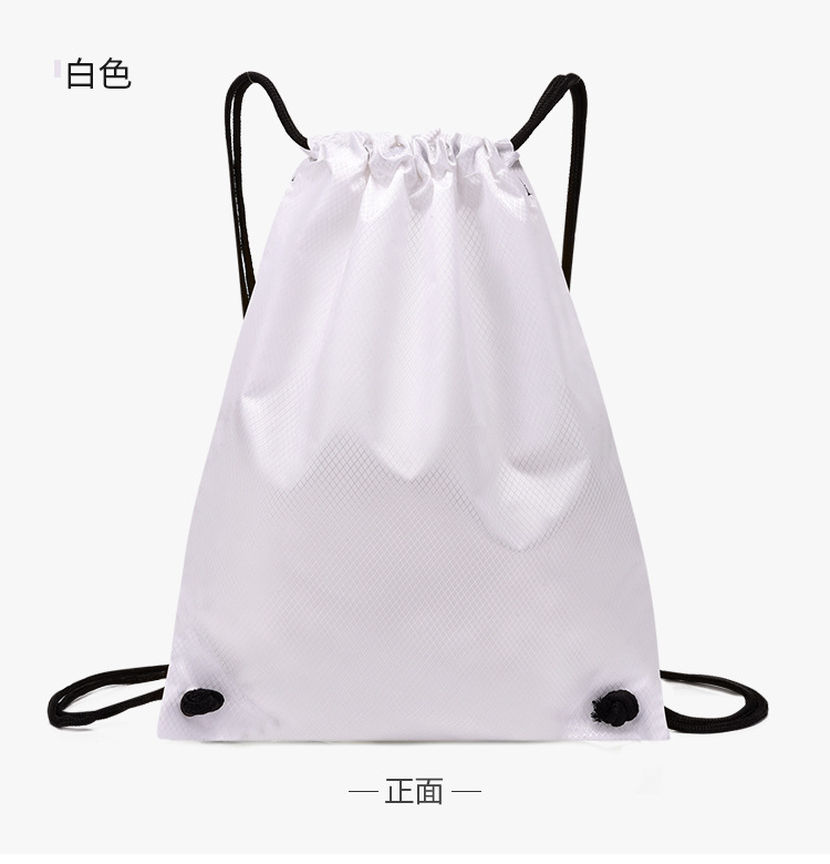 抽绳运动包现货防水马拉松束口袋户外运动收纳双肩背包运动训练包详情22