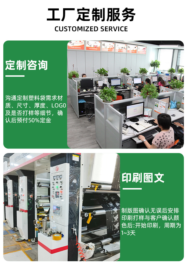 黑色大垃圾袋酒店用超划算搬家清洁收纳袋户外环卫平口大号垃圾袋详情20