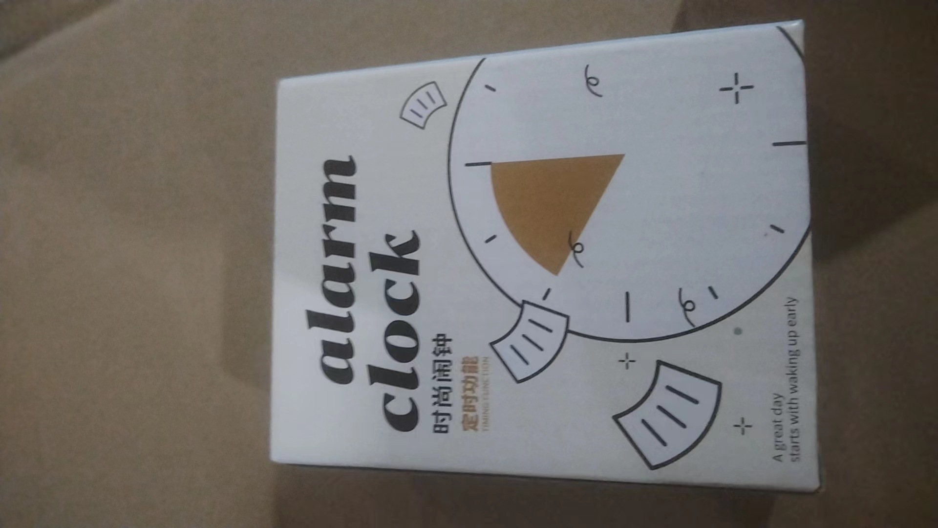 Cartoon alarm clock, creative bedroom bedside alarm clock, living room digital plastic clock, student Shuangling decorated small table clock pic 16