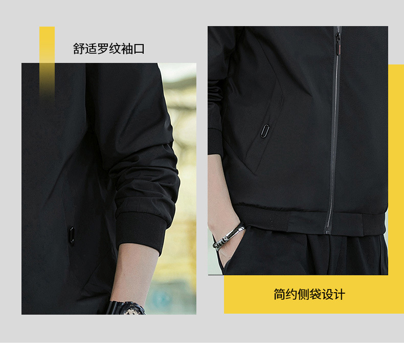 男士韩版外套春秋新款青年棒球服休闲百搭上衣夹克衫潮流大码男装详情21