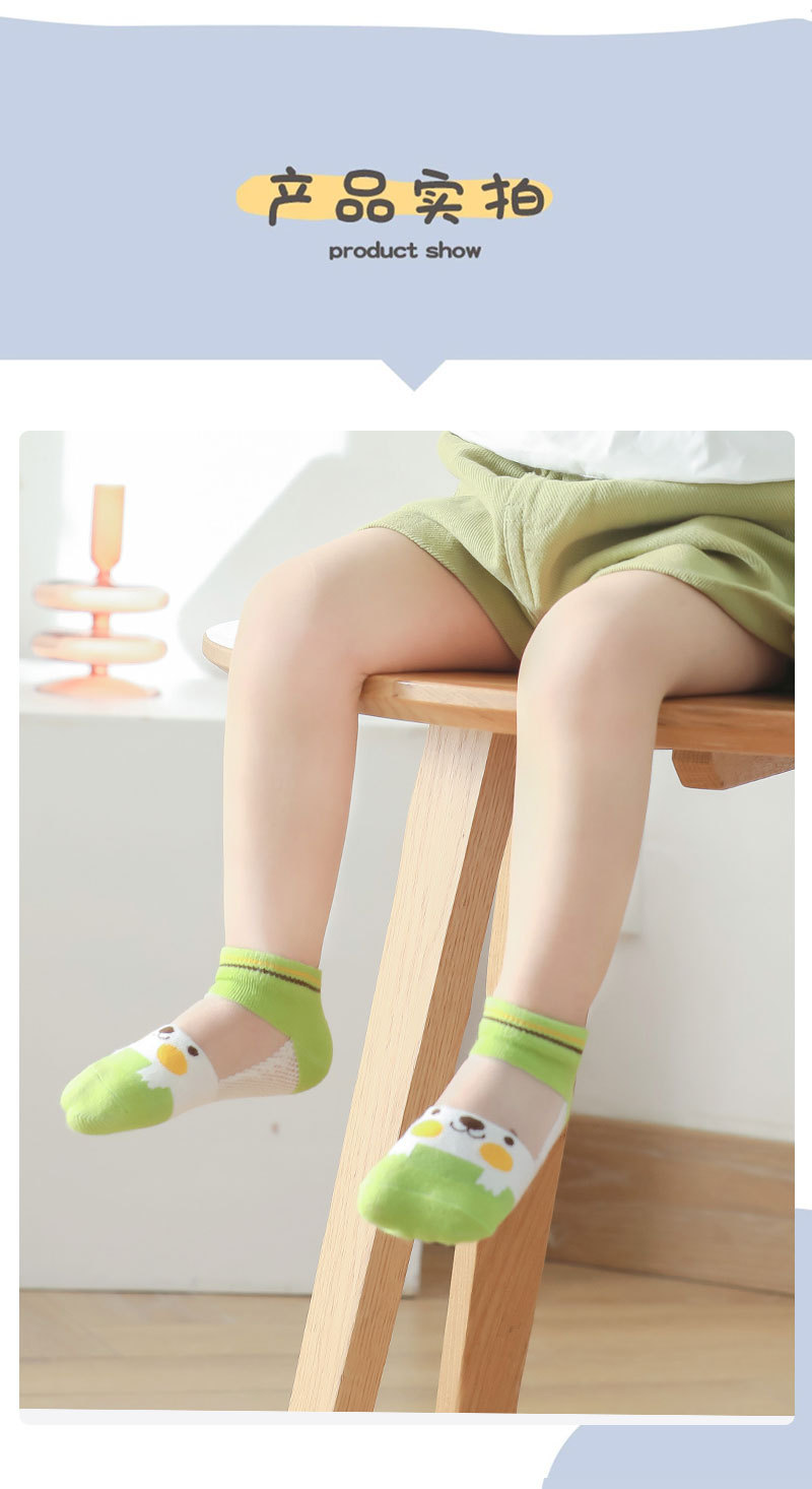婴儿袜子夏季a类船袜薄款卡通儿童袜 精梳棉吸汗宝宝袜子男女童袜详情21