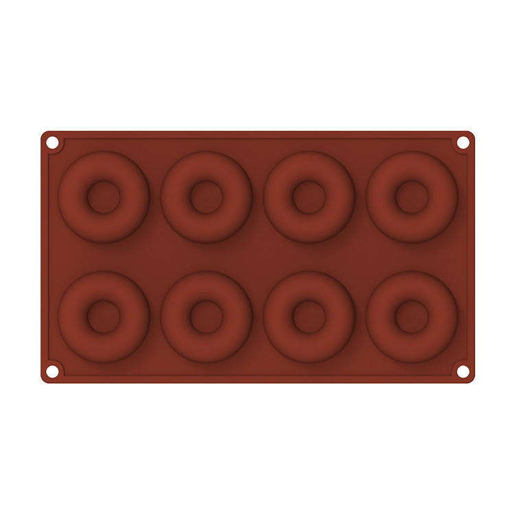 Ningbo Bochuang Factory offers oven baking tools, silicone cake molds, 8-piece, 4-piece and 6-piece doughnut molds in stock pic 40