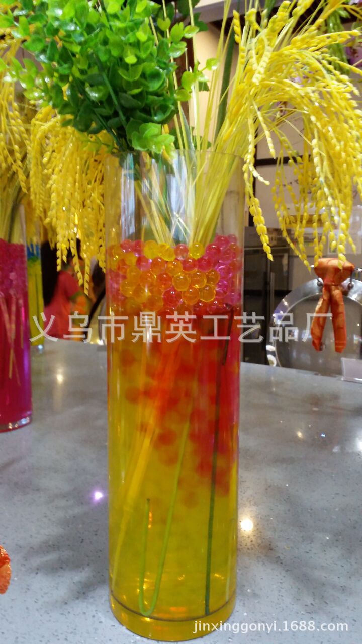 鼎浩 WATER BEADS DIY 24个一盒 新品文创专供 茶壶泡水大珠 吸水珠 底部可拆卸 带陀螺 泡大详情27