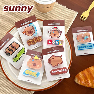 Versatile Y2K fashionable spicy girl style star hair clip, girl side bangs clip, sweet and cool dopamine crushed hair clip hair accessory pic 7