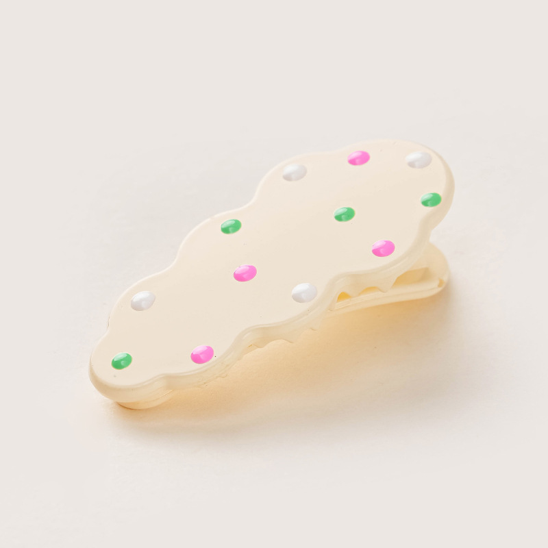 Korean children's hair clips, cloud polka dot hair clips, bb clips, bangs clips, side clips, cute and versatile student hair accessories, headwear pic 10