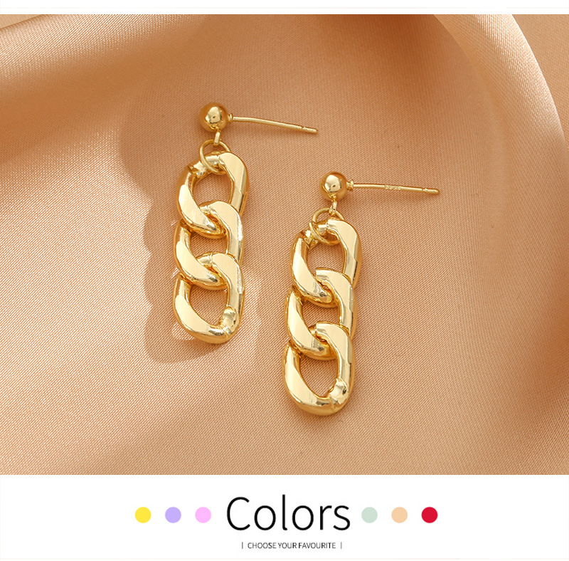 S925 Silver needle European and American style fashionable earrings, simple and elegant, niche and individual, high-end sense, stud earrings for women wholesale pic 17