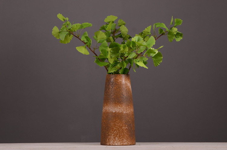 Dongli yellow artificial leaves, artificial ginkgo leaves, artificial trees, engineering landscaping, wedding decoration, artificial branches, Nordic artificial plant leaves pic 8