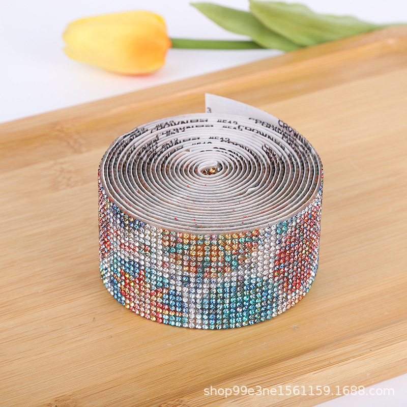 Cross-border bestsellers: Decorative diamond stickers, diamond strips, water diamond stickers, row diamonds, self-adhesive diamonds, diamond pieces, water diamond stickers pic 10