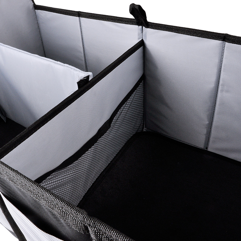 厂家直销汽车收纳箱黑色牛津布储物箱车用后备箱收纳包可定制logo详情107