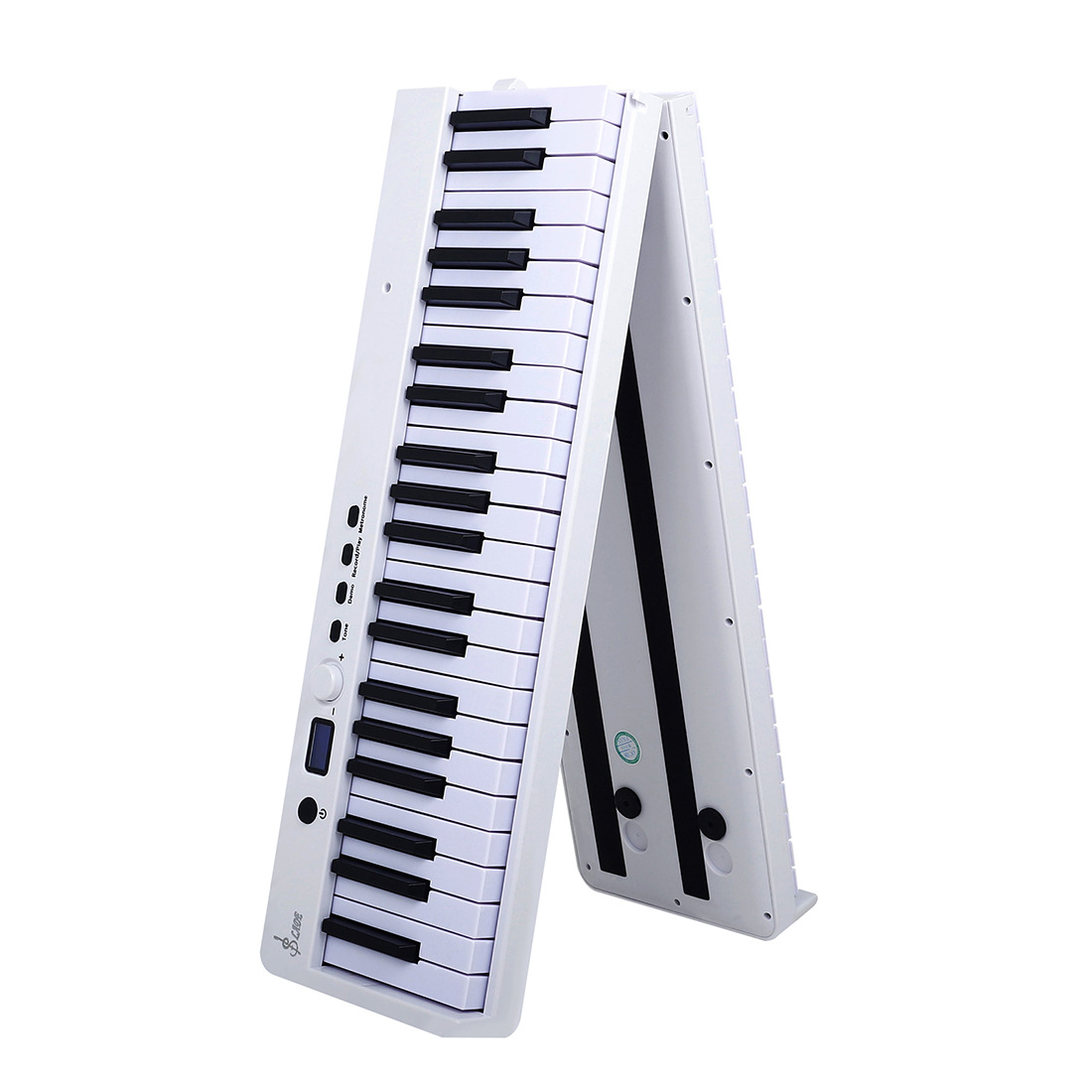 LADE88 clave piano plegable portátil electrón adulto principiante práctica teclado patchwork mano enrollado piano eléctrico pic 12