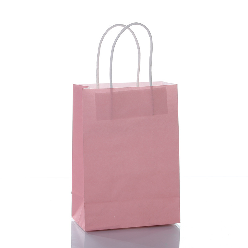 Customized eco-friendly high-end kraft paper gift bags, export kraft paper bags, general clothing packaging handbags pic 33