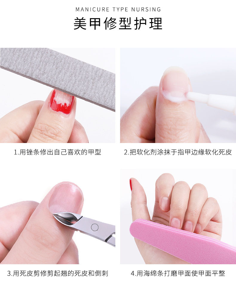Sponge sandpaper, sanding strips, sandpaper files, double-sided nail files, nail polish sanding strips, shanilak pic 6