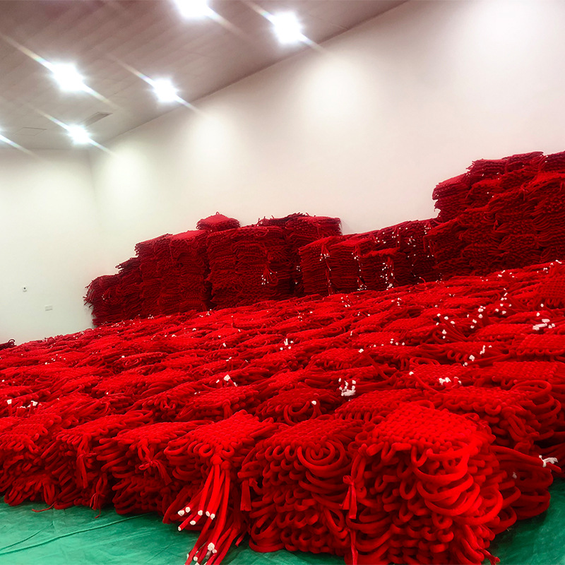 8-20 large pieces of velvet Chinese knots for wedding decorations in the living room and entrance hall. New Year and Spring Festival Chinese knot decorations for housewarming pic 24