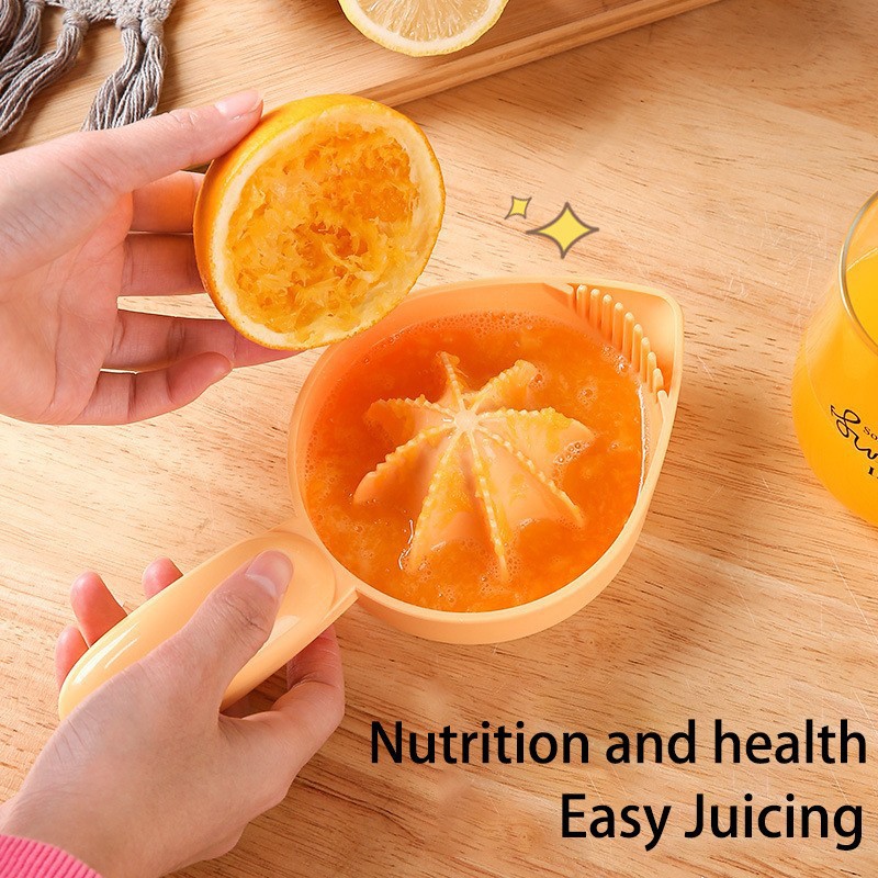 Cross-border in-stock household manual lemon juicer, kitchen juicer, fruit tools, juicer cup, portable juicer pic 7