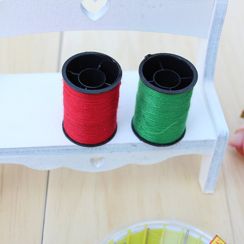 2-yuan store supply, home goods, plastic needle boxes, round box needles, 9 cylindrical thread combination sets, street stall, street stall, one-yuan and two-yuan small commodities and small goods pic 4