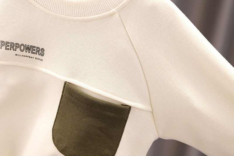 儿童长袖秋季新款圆领纯棉卫衣宽松上衣卡通小童装秋装男婴童外套详情13