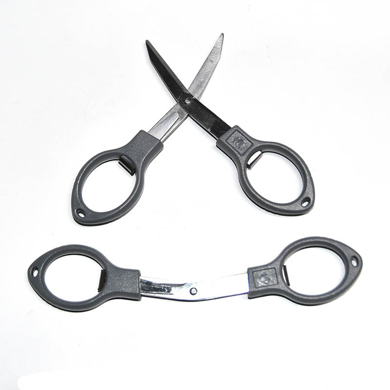 Superman Lua folding fishing scissors, Dali Ma line, PE line, stainless steel fishing box, small items, convenient fishing gear pic 5