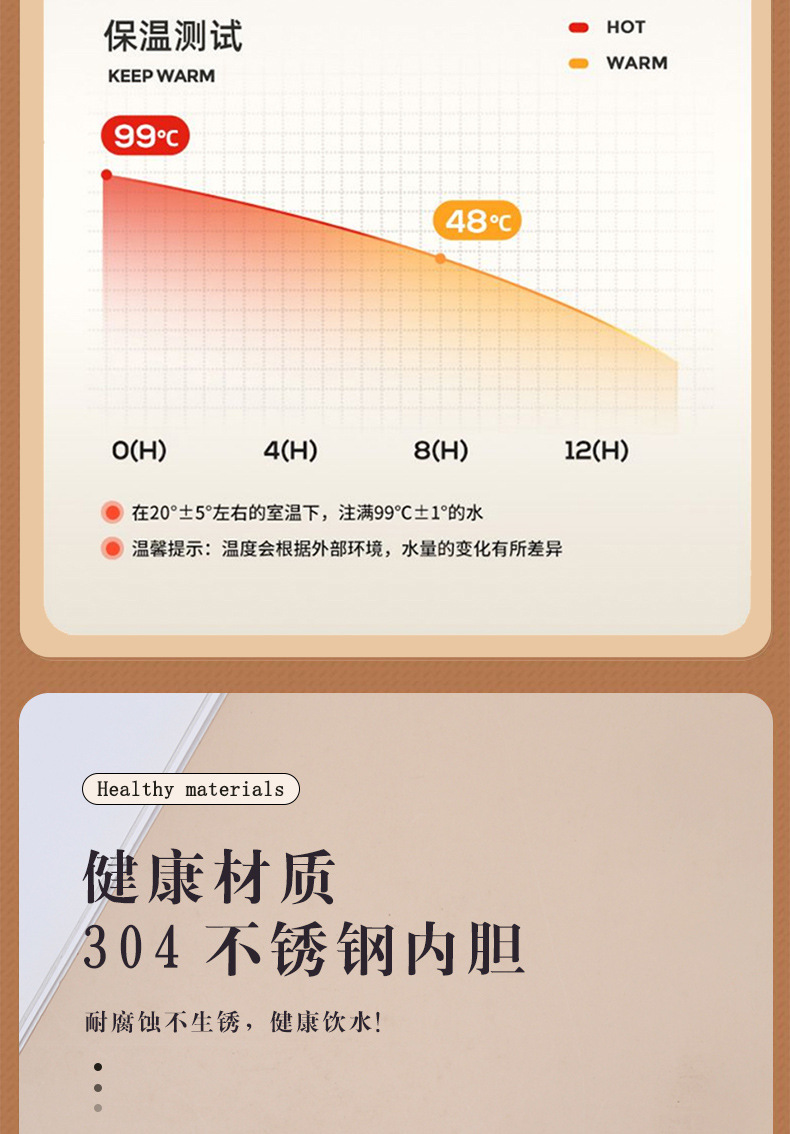 小巧便携可爱创意女士水杯高颜值礼品随行杯简约不锈钢保温杯泡茶详情3