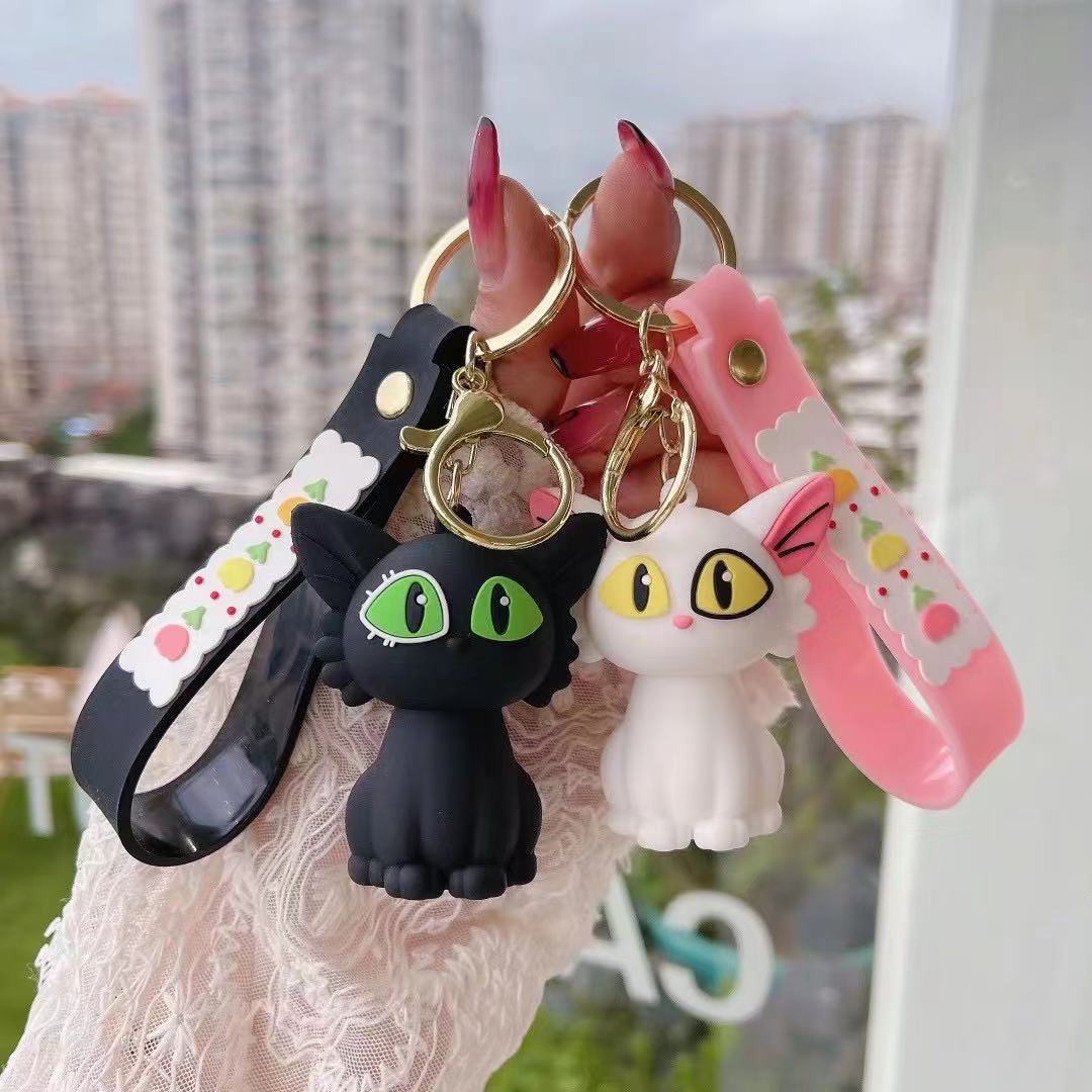 铃芽之旅周边大臣猫咪钥匙扣小挂件背包公仔挂饰摆件详情2