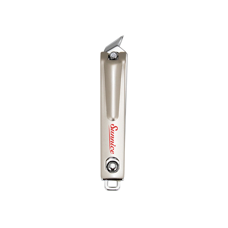 SUNNICE nail clippers wholesale in stock, pointed-nose, slanted nail clippers, special built-in file for trimming toenail grooves pic 9