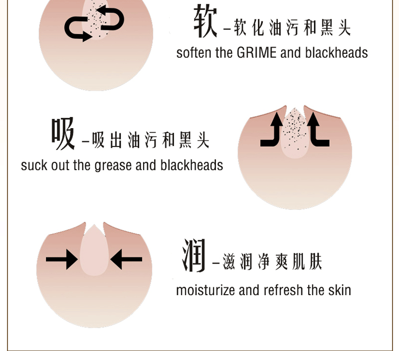 Dear She咖啡面膜净肤雪肌撕拉面膜亮肤深层清洁男女厂家详情8