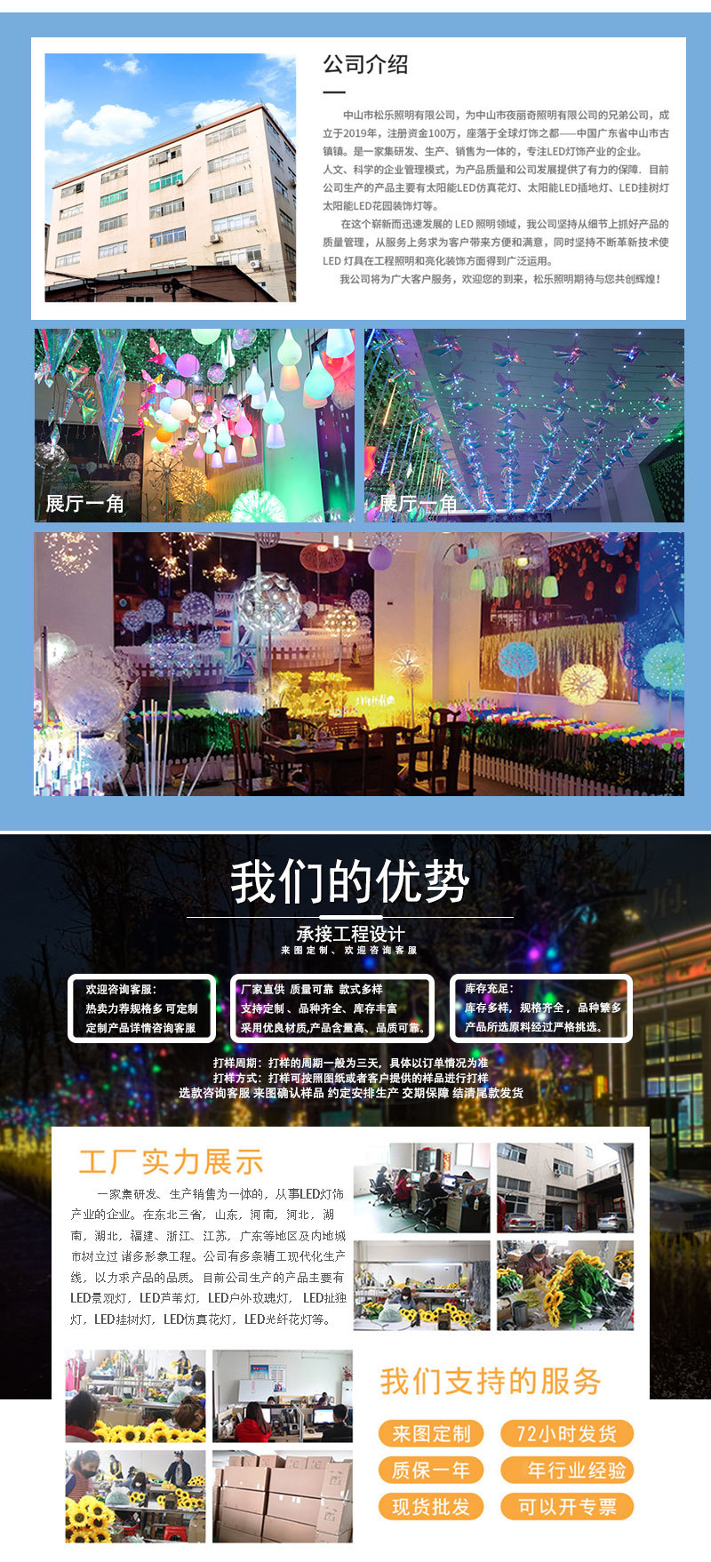 2022 Creative Landscape Lights, Courtyard lawn Decorative Lights, ground Insert Fireworks and Colored Lights, Multi-functional solar smoke and fireworks lights pic 15