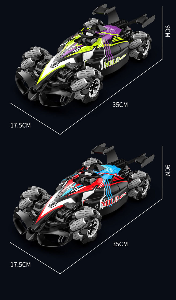 Gestos transfronterizos sensor rc coche de control remoto rc racing quad drift fórmula 1 coche de pulverización niños juguetes pic 23
