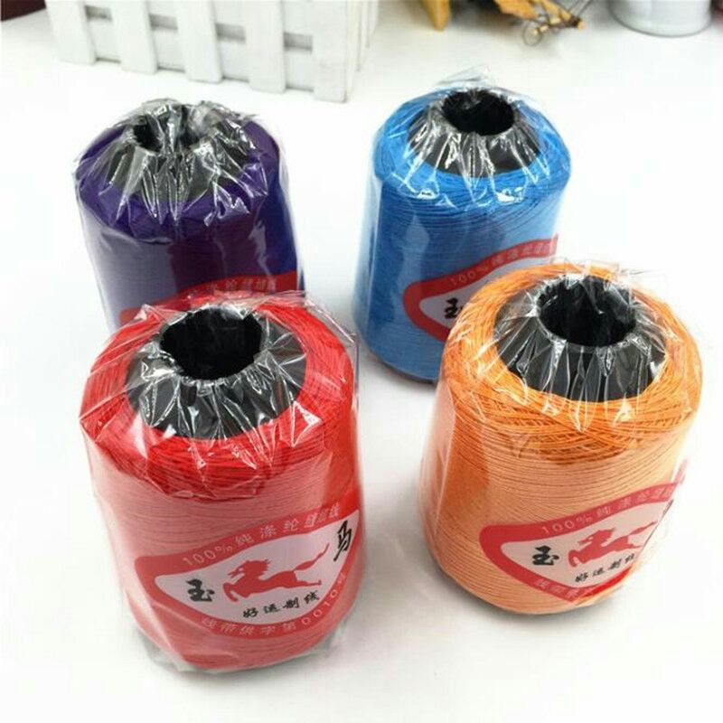 Large scroll pagoda thread, three-color sewing machine thread, quilt thread, thickened polyester thread, needlework, sewing accessories, cotton thread pic 11