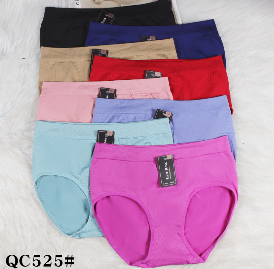 简约跨境专供女士三角裤少女涤纶无缝三角裤高弹性裤厂家直供批发详情6